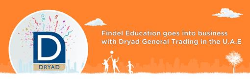 Findel Education goes into business with Dryad General Trading in the U.A.E
