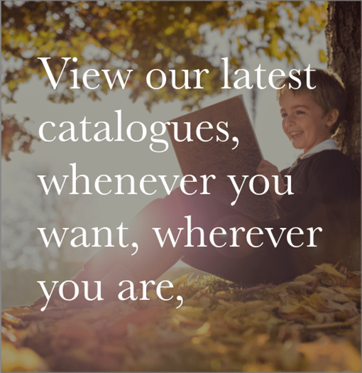 Our new catalogues