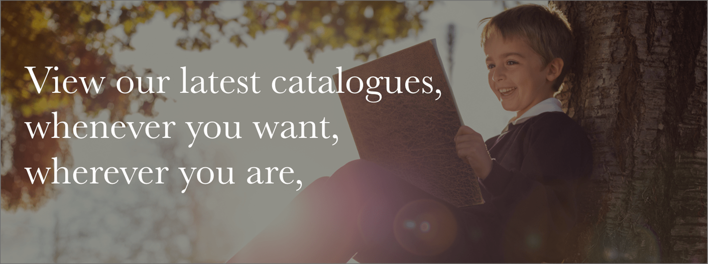 Our new catalogues
